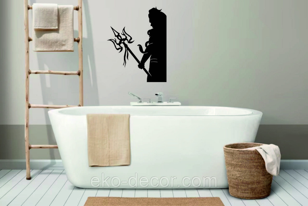 Декоративне настінне Панно «Посейдон» Декор на стіну Київ - фото 2