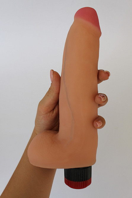 Вібратор EGZO Ciberskin V002 ( 20 см х 4,7 см ) Sex Aura Київ - фото 3