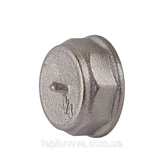 Заглушка 3/4″В никелированная под пломбу NC401P OPTIMUM Черновцы