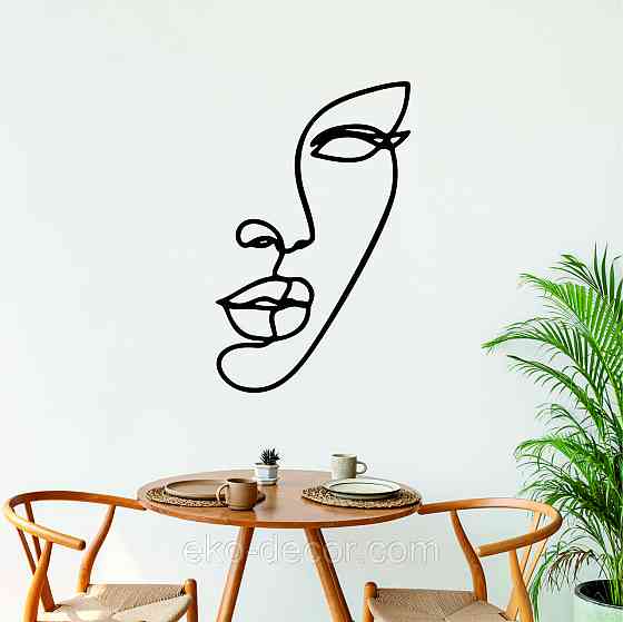 Декоративне настінне Панно «Жінка», Декор на стіну Київ