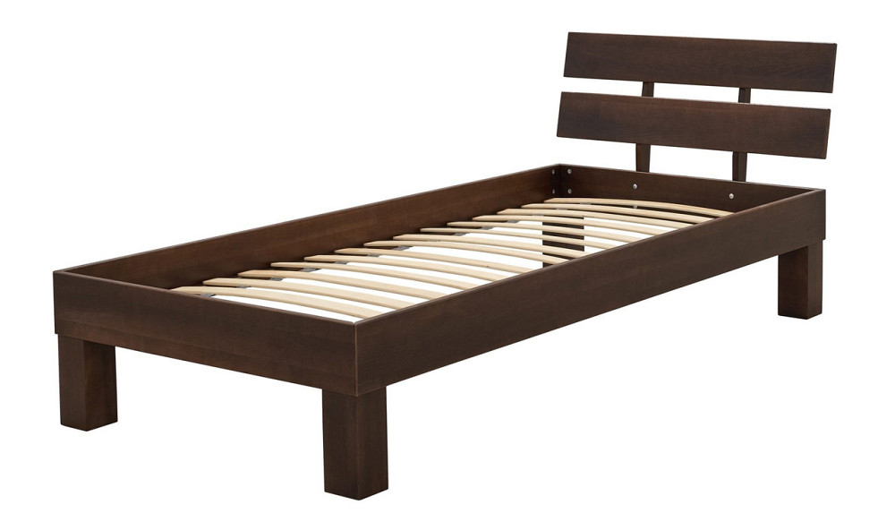 Кровать деревяная 900 без ламель Дженни Львов - изображение 2