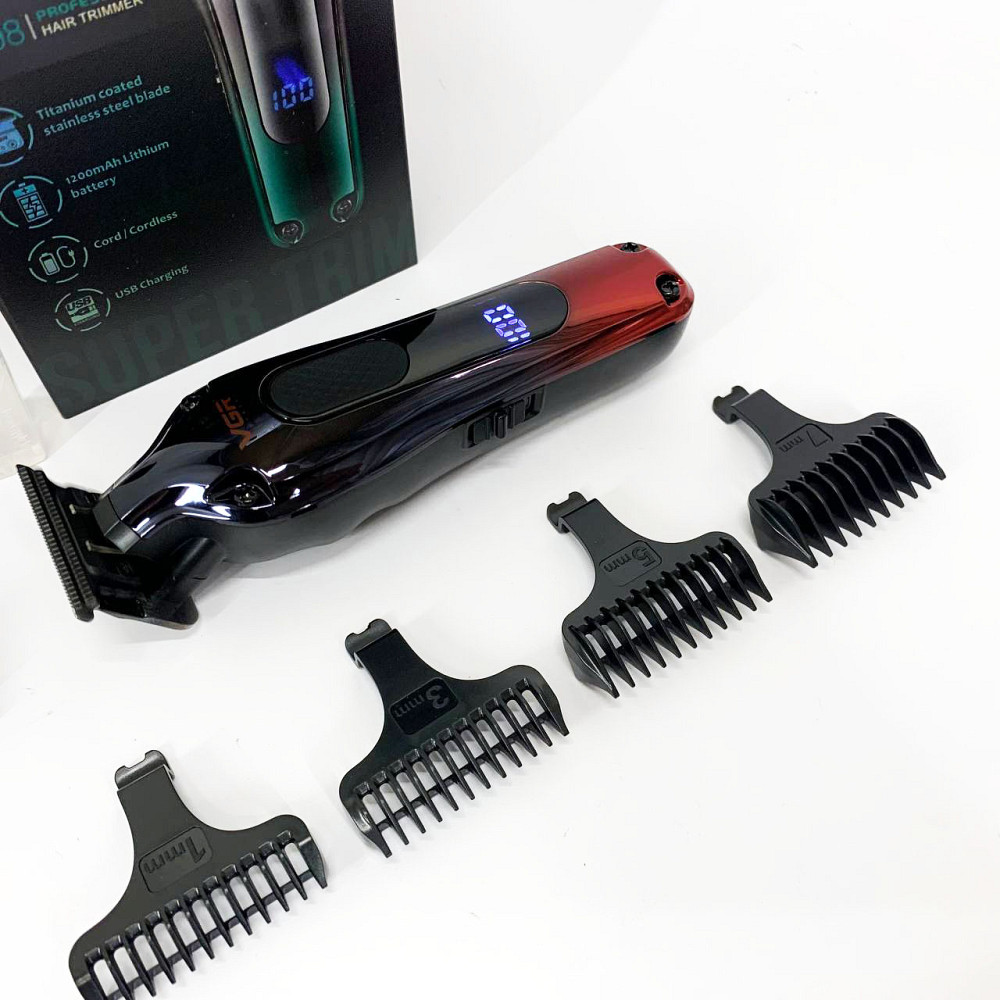 Набір для стрижки волосся на акумуляторі VGR, Відмінна машинка для стрижки волосся VP-31 Львів - фото 8