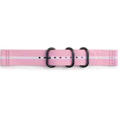 Ремешок для смарт-часов Samsung Gear Premium Nato Pink-White (GP-R600BREECAE) Винница