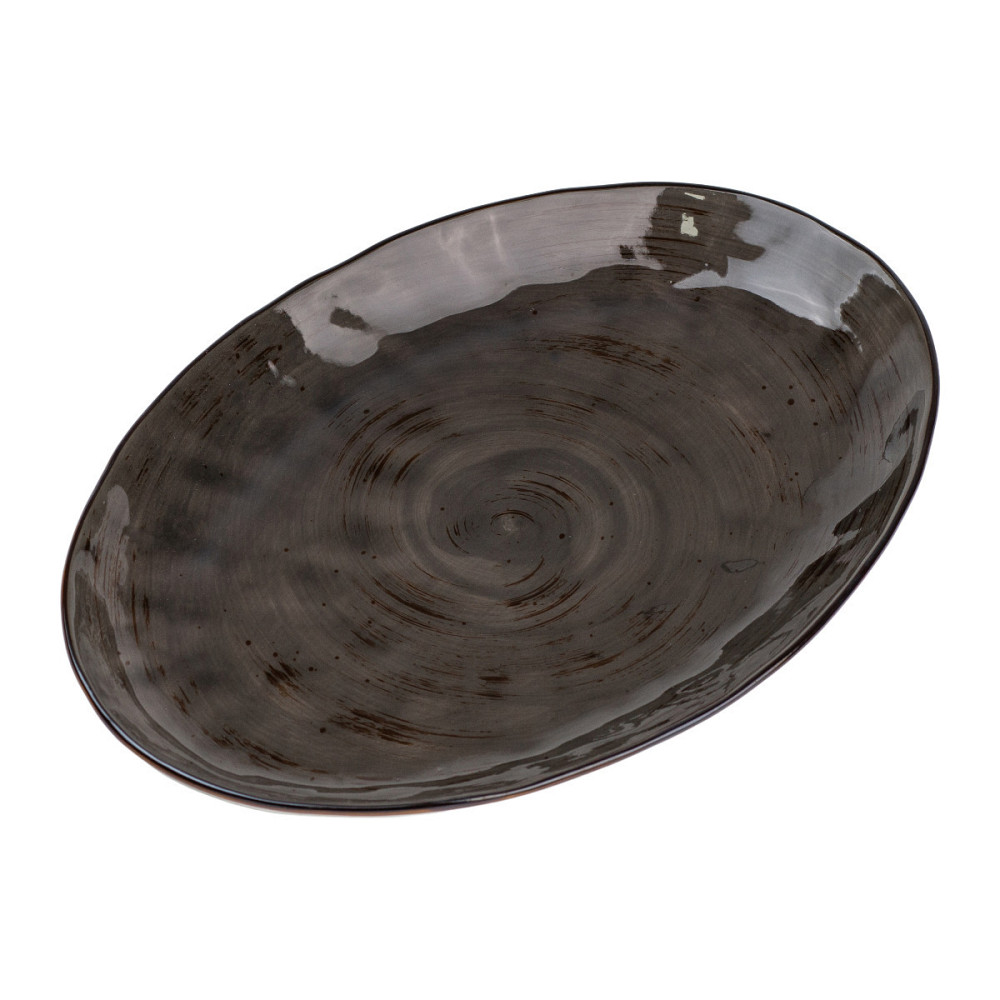 Тарілка порцелянова плоска овальна 35 х 23.5 см сервірувальне блюдо для нарізки Lugi HP23392 Київ - фото 2