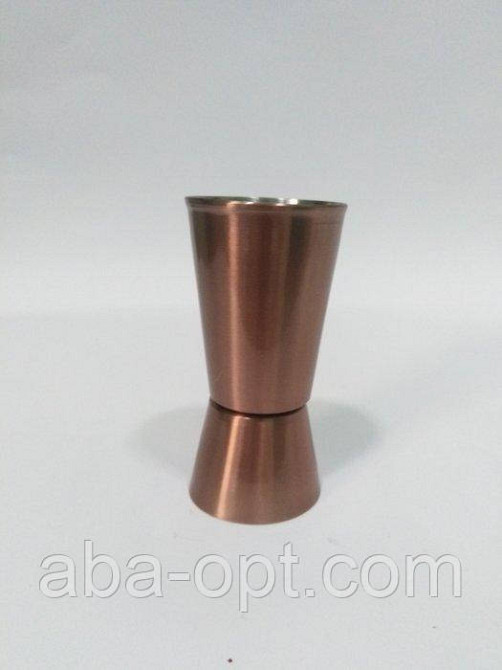 Джіггер мідне покриття V 50 х 25 мл (шт) Одеса - фото 1