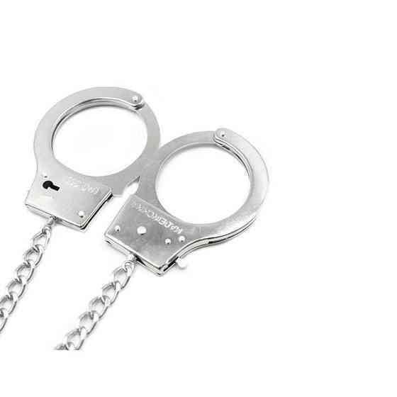 Наручники з ланцюгами та анальною пробкою - Садо-мазо Вінниця