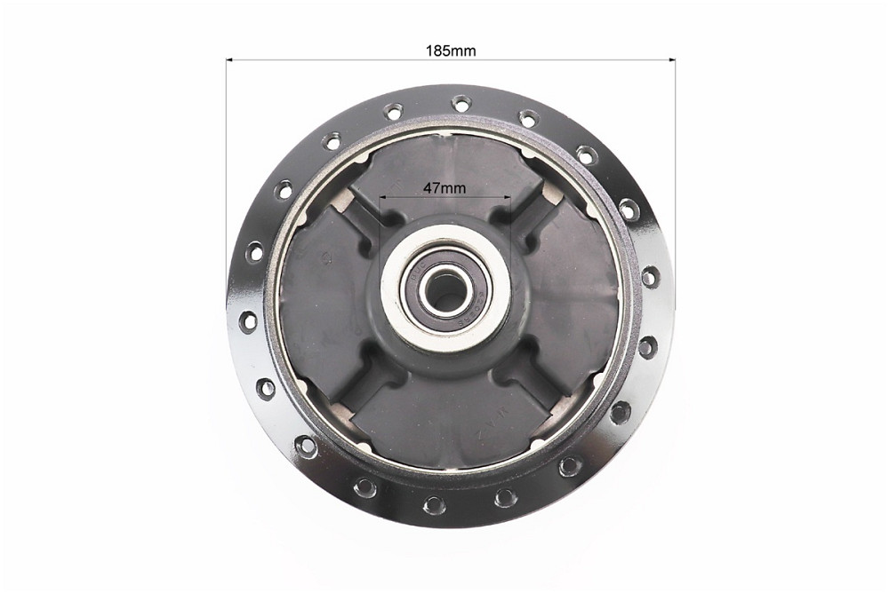 V200R Ступиця заднього колеса (барабанне гальмо) ЧОРНЕ Київ - фото 4