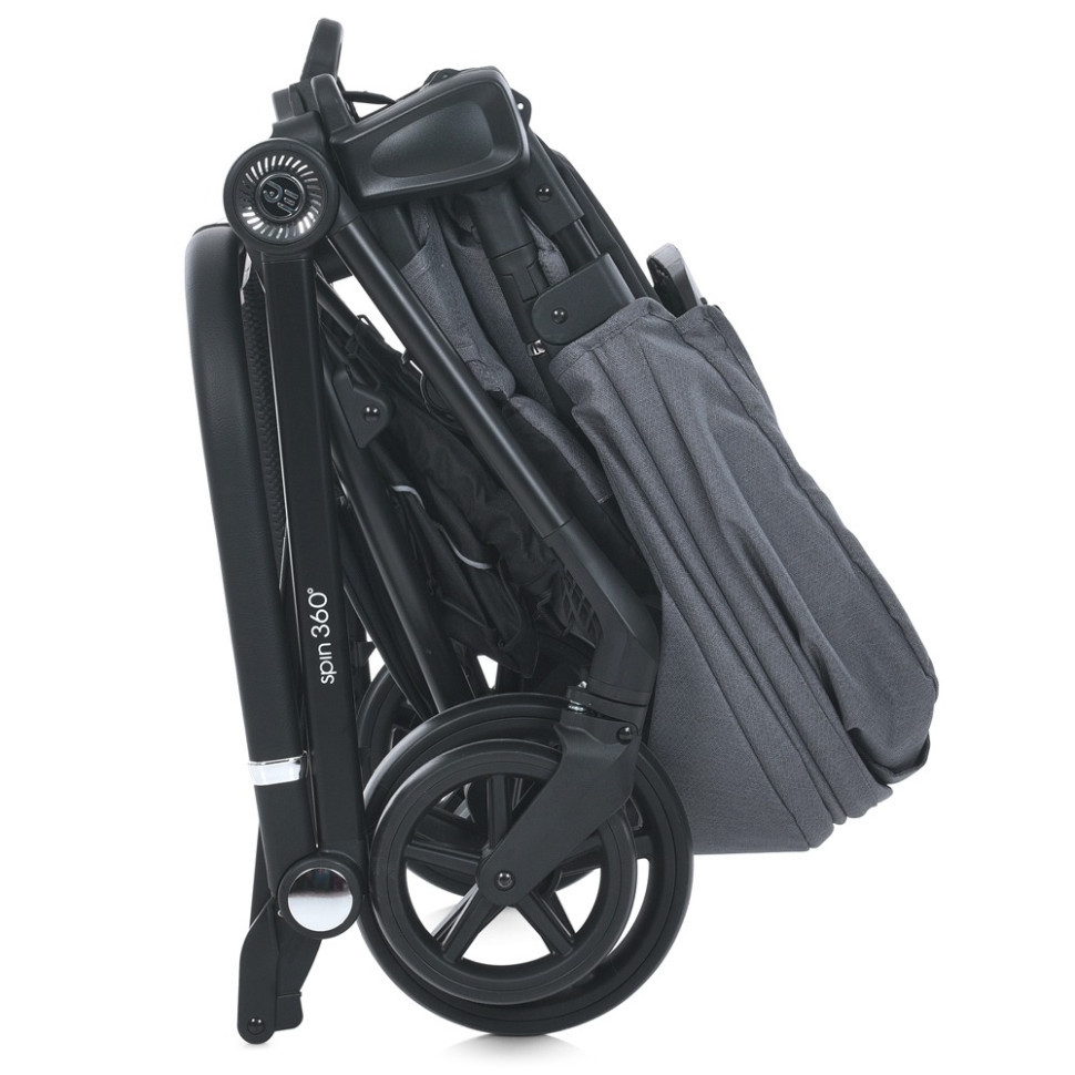Детская коляска прогулочная SPIN 360 ME 1138 Stone Gray Винница - изображение 2