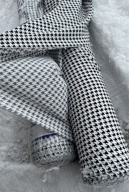 Ткань / опт / костюмка гусиная лапка - от 5 м Киев - изображение 8