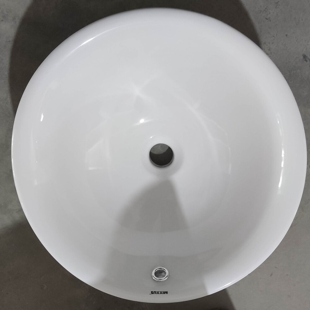 Раковина врізна на стільницю MIXXUS PREMIUM TOPPER-1601 470х470х180mm з переливом   ( MP6571 ) 22752 Харьков - изображение 3