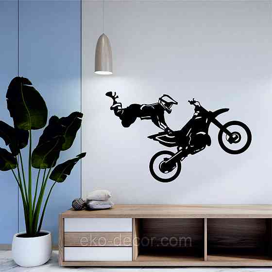 Декоративне настінне Панно «Мотофрістайл», Декор на стіну Київ