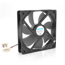 Кулер корпусной Merlion 9025 DC sleeve fan 2pin- 92*92*25мм, 1300об/мин Полтава - изображение 1