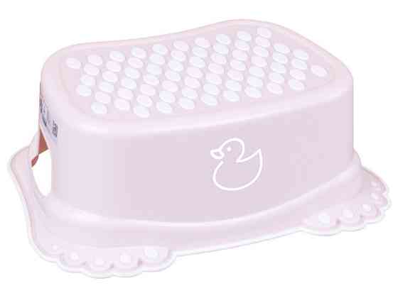 Сходинки дитячі антиковзкі у ванну DUCK light pink Київ