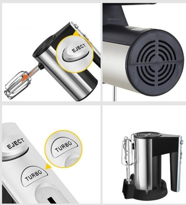 Мощный Миксер: 800Bт. Domotec 6629A с подставкой. Киев - изображение 2