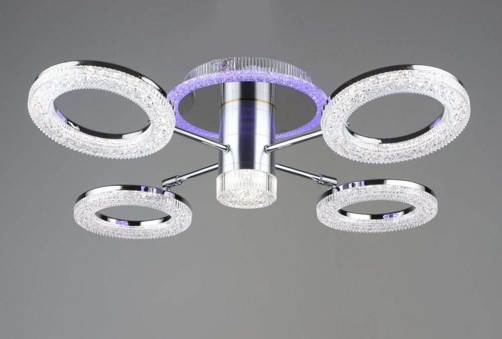 Люстра світлодіодна акрилова B YH1004/4 CH 56W Коломия - фото 1