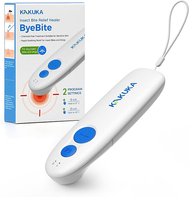 Устройство для снятия зуда от укусов насекомых Yinke, без химии, быстрое облегчение зуда и отёков Киев - изображение 1