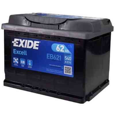 Аккумулятор автомобильный EXIDE EXCELL 62A (EB621) Винница