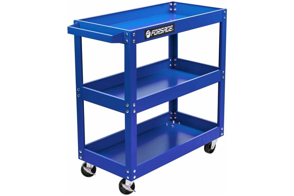Инструментальная 3-х полочная тележка Forsage F-1141343A Одесса - изображение 2