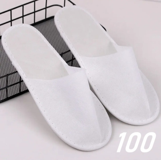 Отельные тапочки белые тапочки для отелей одноразовые для гостей салонов мед заведений 100 Одесса - изображение 1