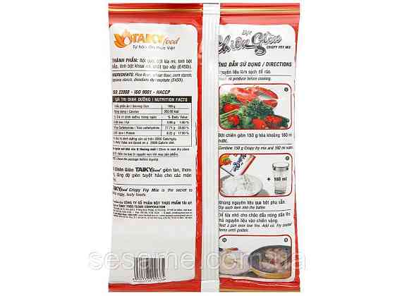 Мука мікс для панірування та фритюру Tai Ky Red Crispy Fried Powder 150g Харків