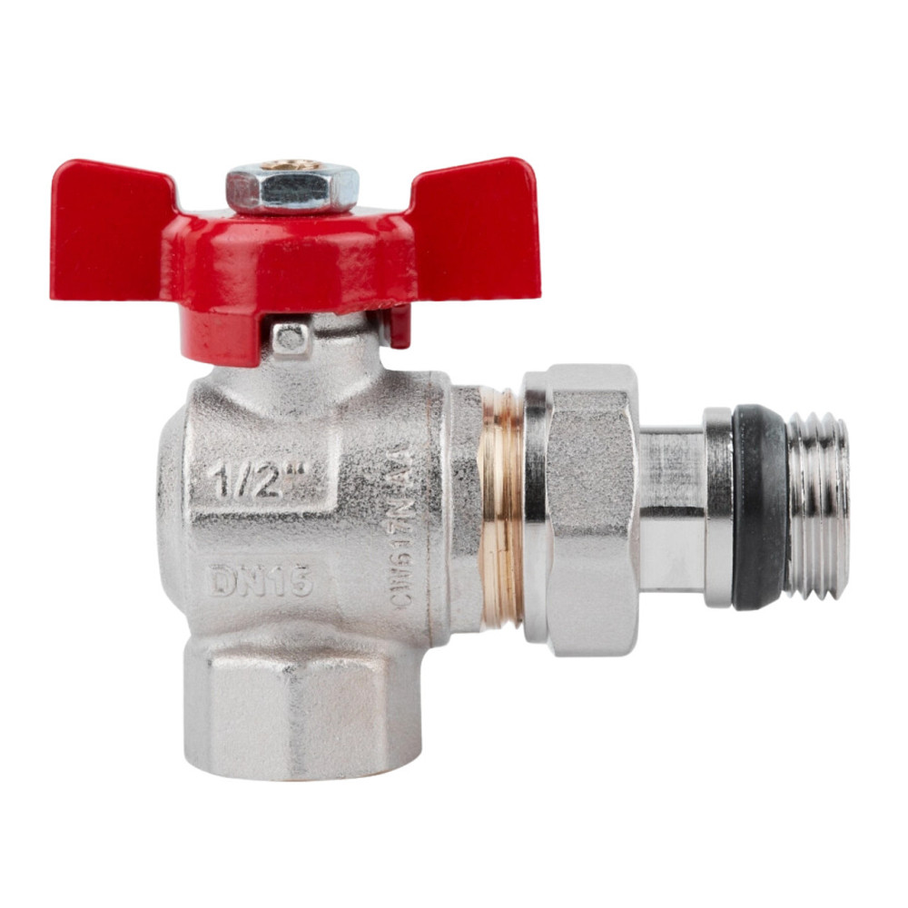 Кран кульовий Icma FAR. ROSSA 1/2" кутовий No362 Київ - фото 3