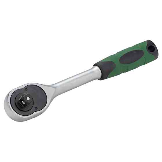 Ключ-трещотка 3/8'' 200мм 45T GRAD (6050355) Київ