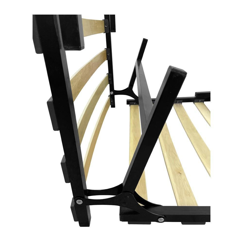 Раскладная кровать SimpleSteel 80 x 190 С ортопедическим матрасом и крепким металлическим каркасом Бежевый Киев - изображение 10