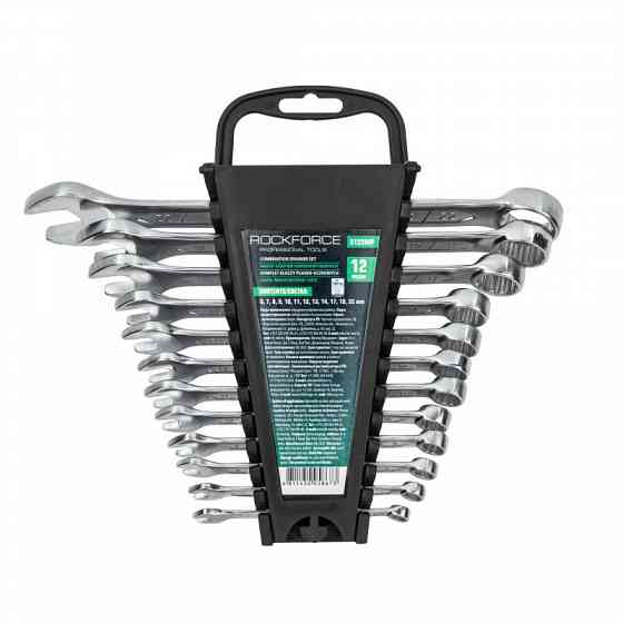 Набор ключей комбинированных 12пр. (6-14, 17,19, 22мм) ROCKFORCE RF-5122MP Одесса