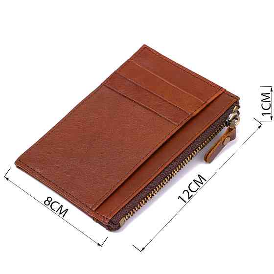 Візитниця зі шкіри Vintage 20695 Коричневий Київ