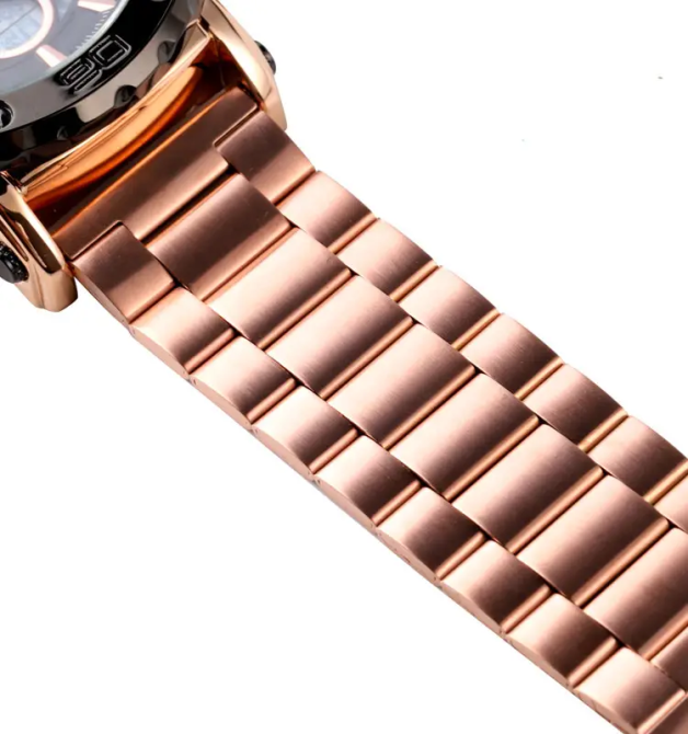 Чоловічий годинник Skmei 1636 з браслетом Рожеве золото Вінниця - фото 10