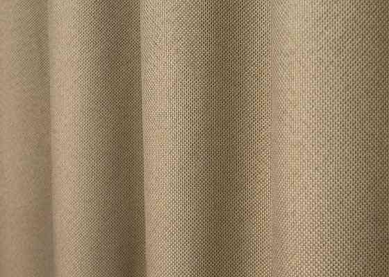 Комплект штор на люверсах VR-Textil Лен-блэкаут Лен Мешковина № 292ш Бежевый 150х250см 2 шт (37-0190) Киев