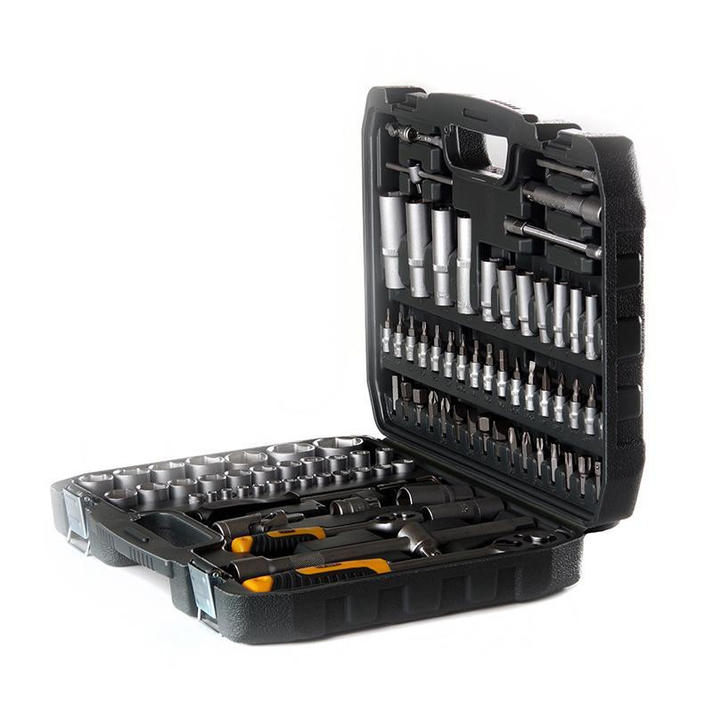 Набор торцевых насадок (инструментов) с трещиной CrV 1/4, 1/2 (72Т) (94шт) Харьков - изображение 2