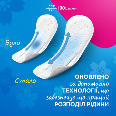 Щоденні прокладки Carefree Cotton Feel FlexiForm 30 шт. (3574661257044) Вінниця - фото 8