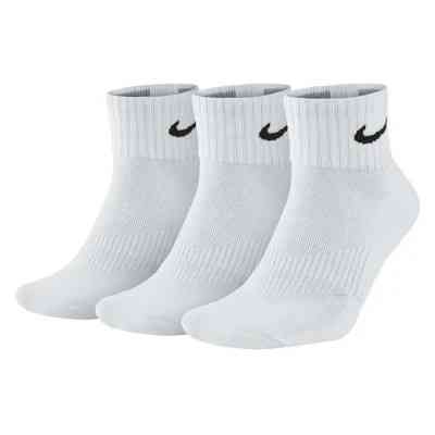 Носки Nike U NK V CUSH ANKLE-3PR VALUE SX4926-101 46-50 3 пари Білі (887232701116) Винница