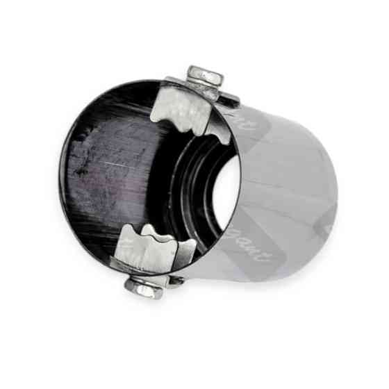 Насадка на глушник хром d 51мм, l 105мм, зовнішні 51мм (0093) Мукачево