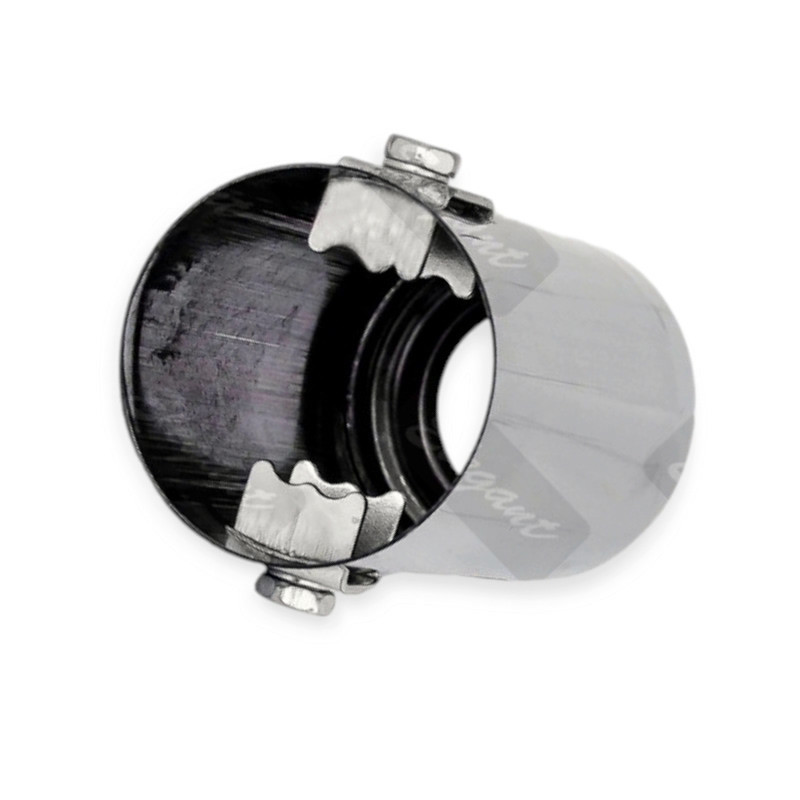 Насадка на глушитель хром d 51мм, l 105мм, внешн 51мм (0093) Мукачево - изображение 2