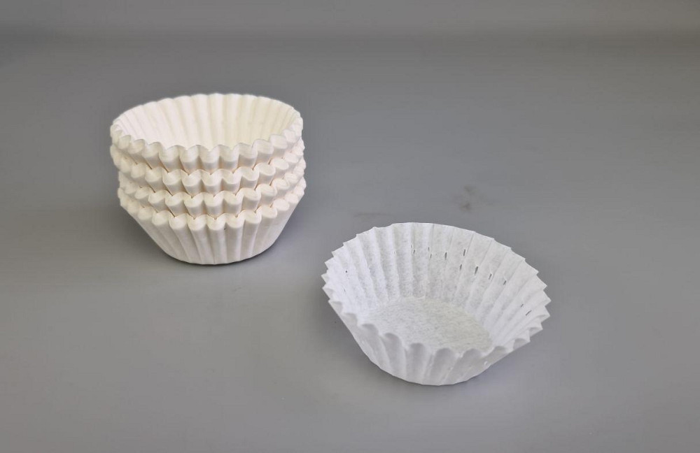 Тартолітка для кексів 4А кругла біла D35 H20 (100 шт.) (1 уп.) Харків - фото 1