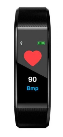 Фитнес-браслет Smart Band H5/B05 0,96″ OLED, пульс, давление, шагомер, сон, Bluetooth 4.0, IP68, черный Киев - изображение 3