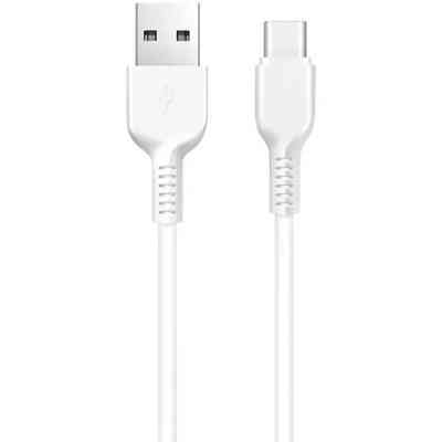 Дата кабель USB 2.0 AM to USB-C 1.0m 3A white HOCO (6957531068853) Винница