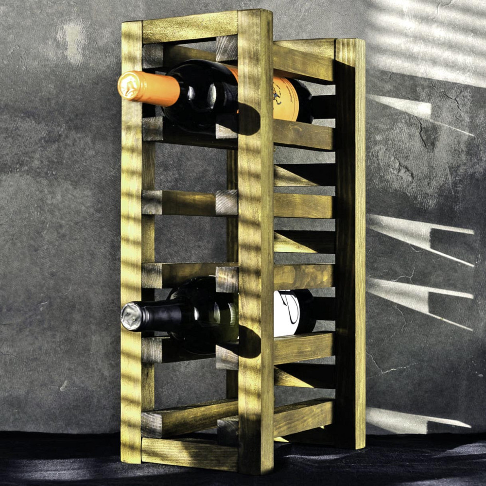 Настольная винная полка 
