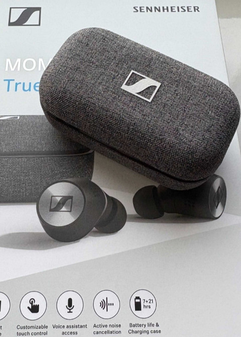 Наушники Sennheiser Momentum True Wireless 2 Black Киев - изображение 6