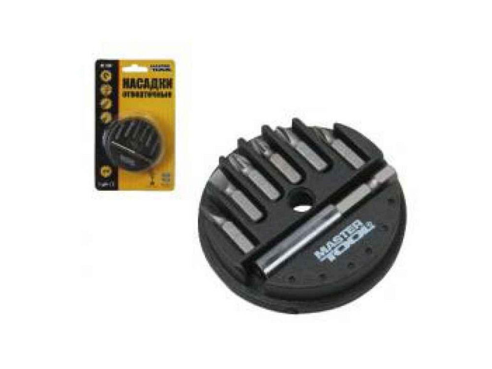 Набор бит с магн. держателем (6 1) 40-0381 ТМ MASTER TOOL Киев - изображение 1
