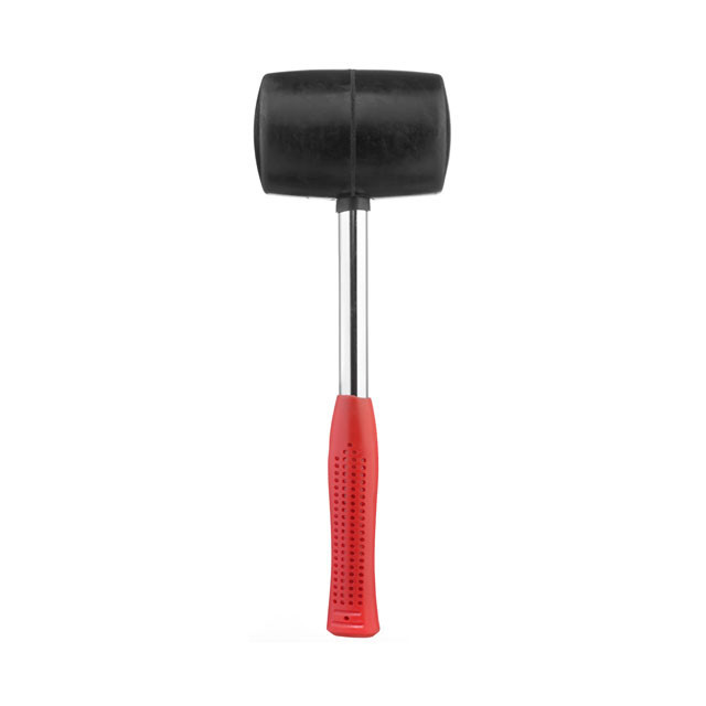 Киянка гумова, 1030 г, 70 мм, чорна гума, металева ручка INTERTOOL HT-0233 Киев - изображение 1