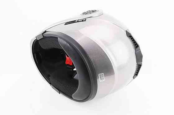 Шолом модуляр, закритий з відкидним підборіддям+відкидні окуляри BLD-159 М (57-58см), СІРИЙ глянець Киев