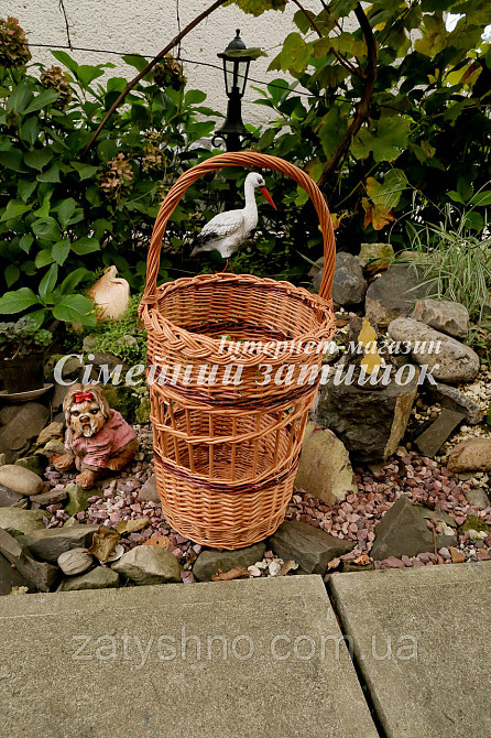 Урна плетена для парасольок Київ - фото 3