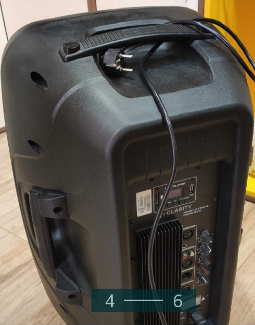 Акустическая система: Clarity MAX15MH S+ Микрофон SENNHEISER XS 1. Харьков - изображение 5