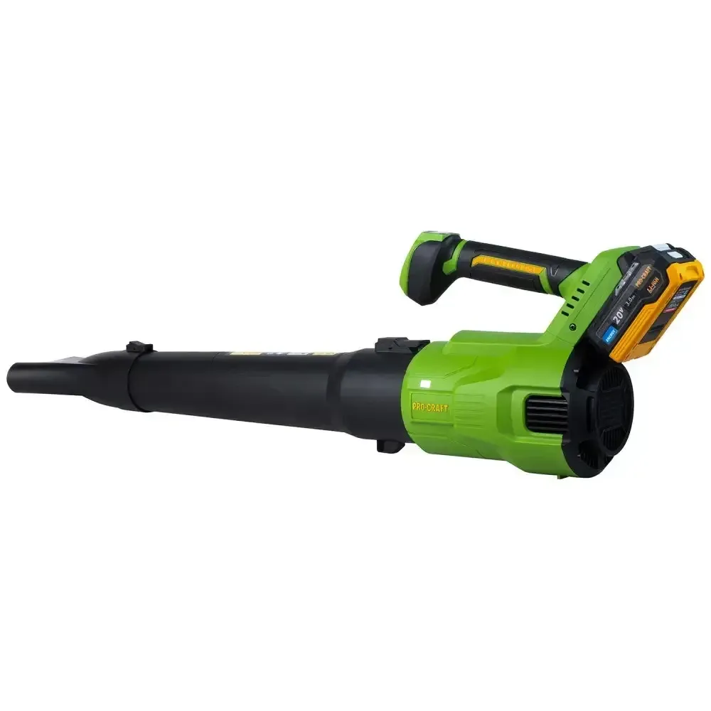 Воздуходув аккумуляторный бытовой Procraft бесщеточный двигатель, Аккумуляторная воздуходувка АКБ Li-Ion, Воздуходувка на акб 20 В Львов - изображение 5