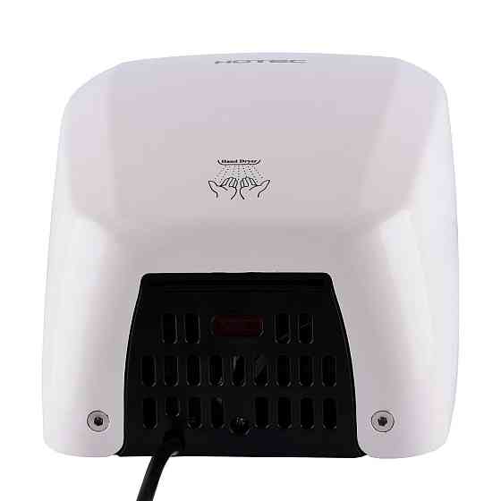 Сушилка для рук HOTEC 11.231 ABS White сенсорная, корпус пластик белый (220В ,1800Вт) (000019603) Киев