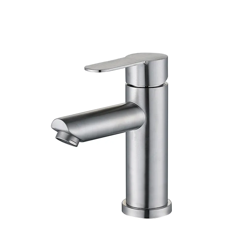 Змішувач для умивальника Mixxus DAX-001-A з нержавіючої сталі Харків - фото 1