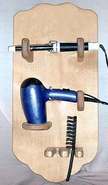 Органайзер для фенов и расчёсок 